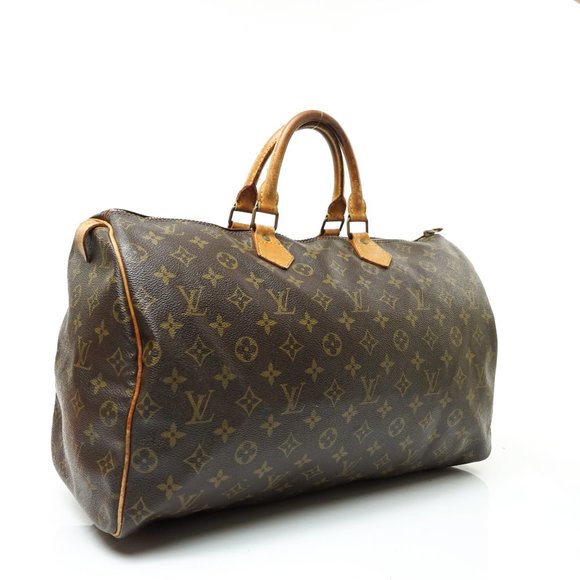 Auth Louis Vuitton Speedy 40 Satchel #7673L28 - Picture 4 of 13